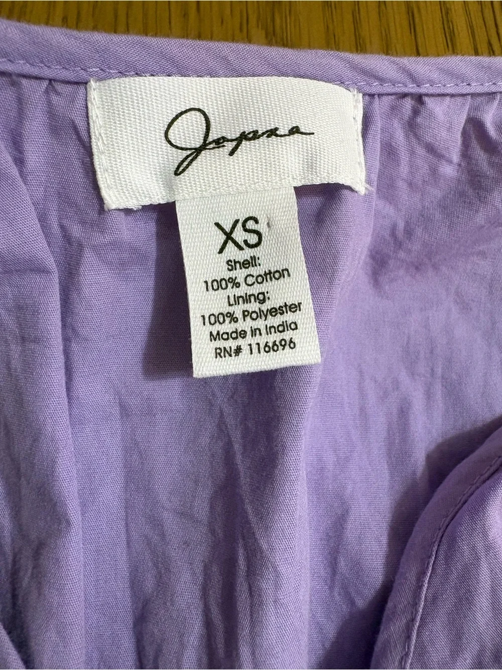 Japna Lilac Puff-Sleeve Casual Dress
